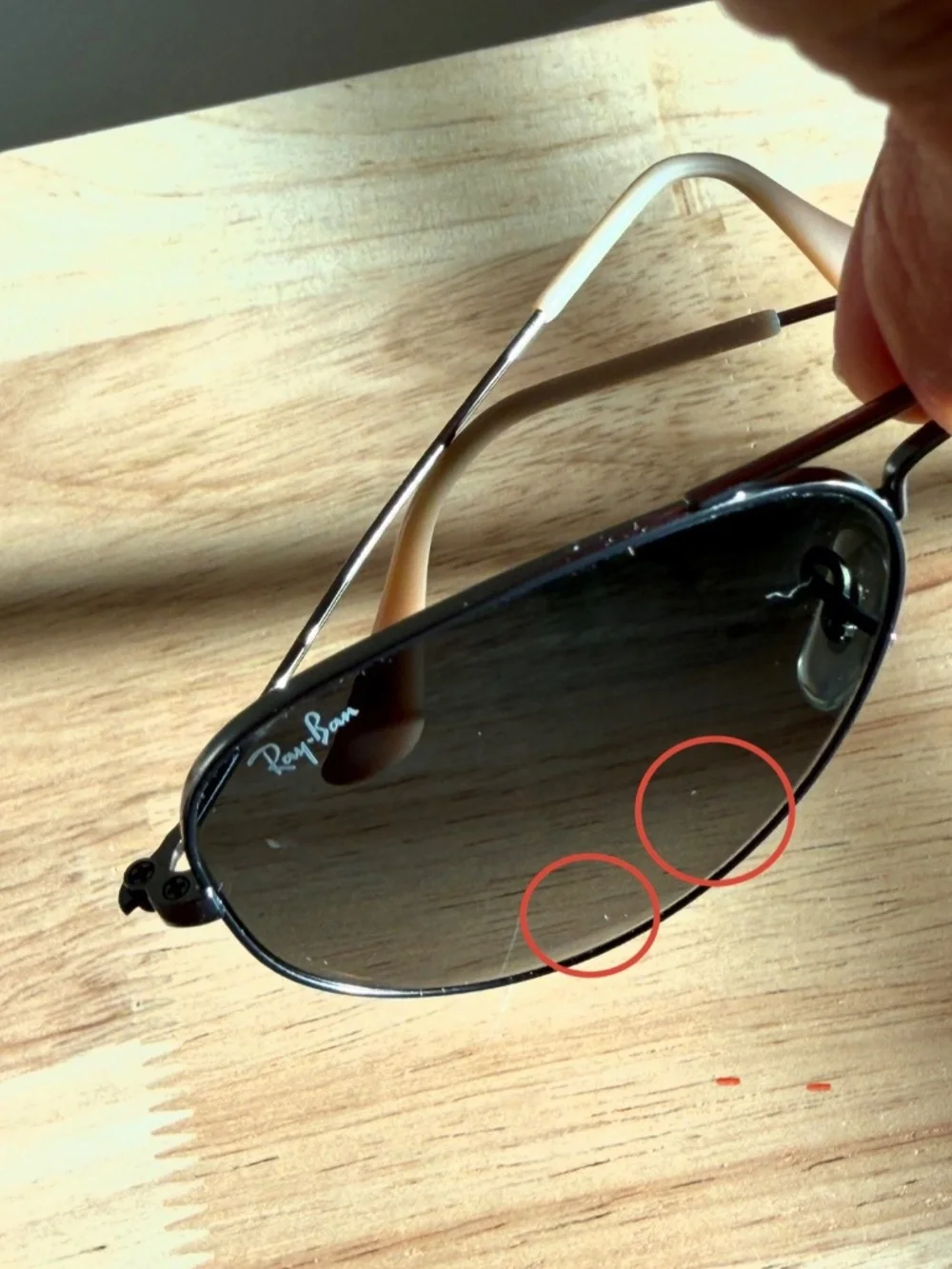 Ray-Ban~Aviator Classic~RB3025~Gunmetal Frame:Grey Gradient Lenses~Size 55-14